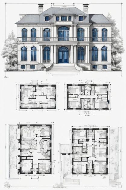 🏡 نقشه کشی ویلا؛ راهنمای جامع طراحی پلان