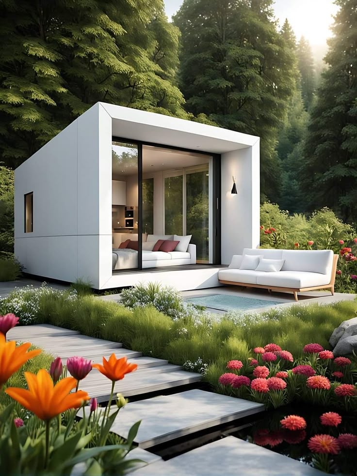 ساخت ویلای کوچک در باغ؛ رؤیای طبیعت در چند قدمی شما 🌳🏡