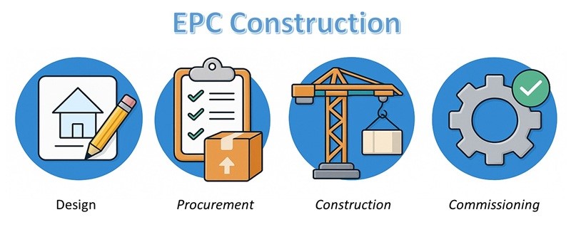 نقشه BIM یک پروژه EPC ساختمانی در مرحله مهندسی