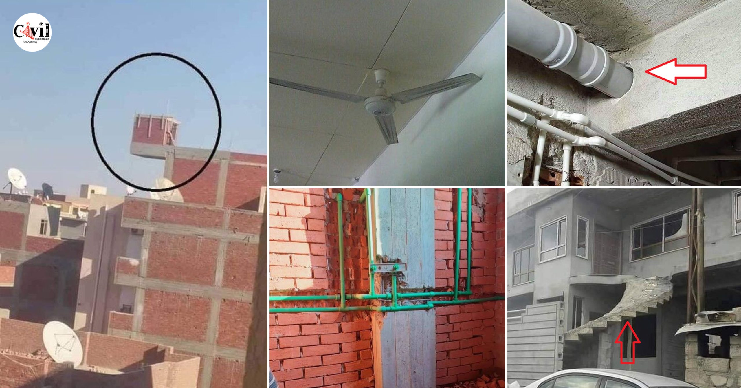 نمونهای از اشتباهات رایج در پروژههای ساختمانی