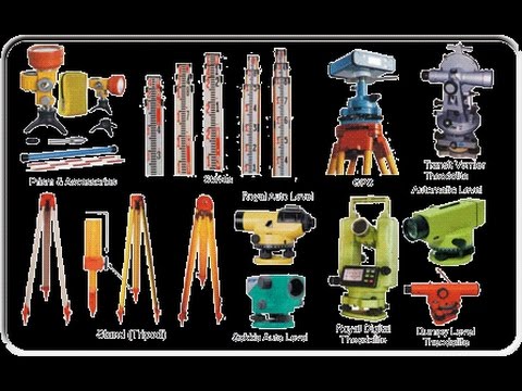 نمونه ابزارهای اندازهگیری در مهندسی عمران